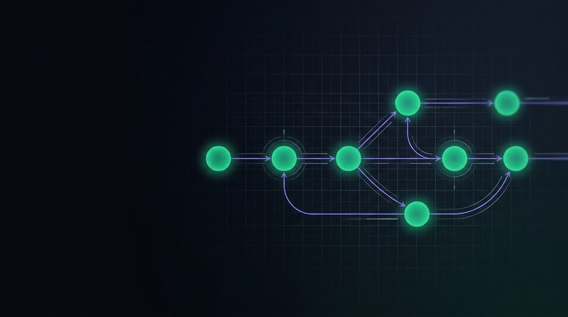 Abstract cover artwork for Building Production Agents with LangGraph, a Agentic AI course