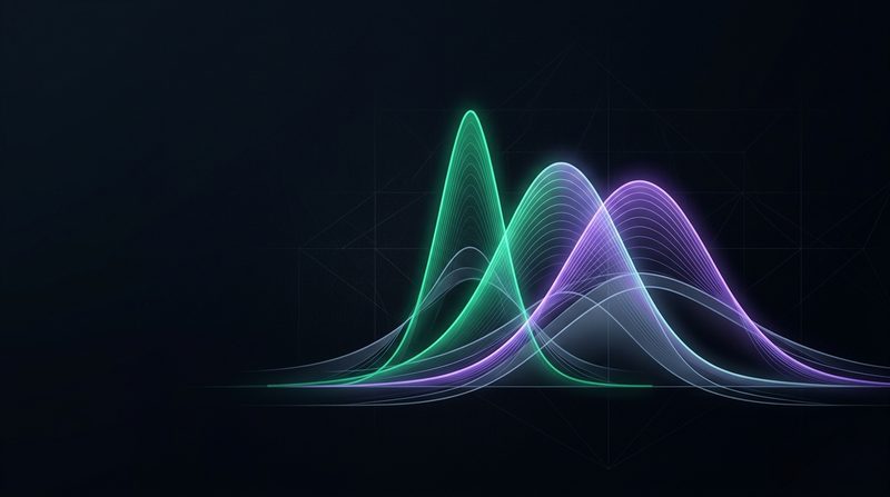 Abstract cover artwork for Statistics for Machine Learning Practitioners, a Machine Learning course